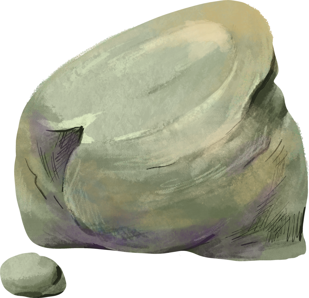 Watercolor Stone